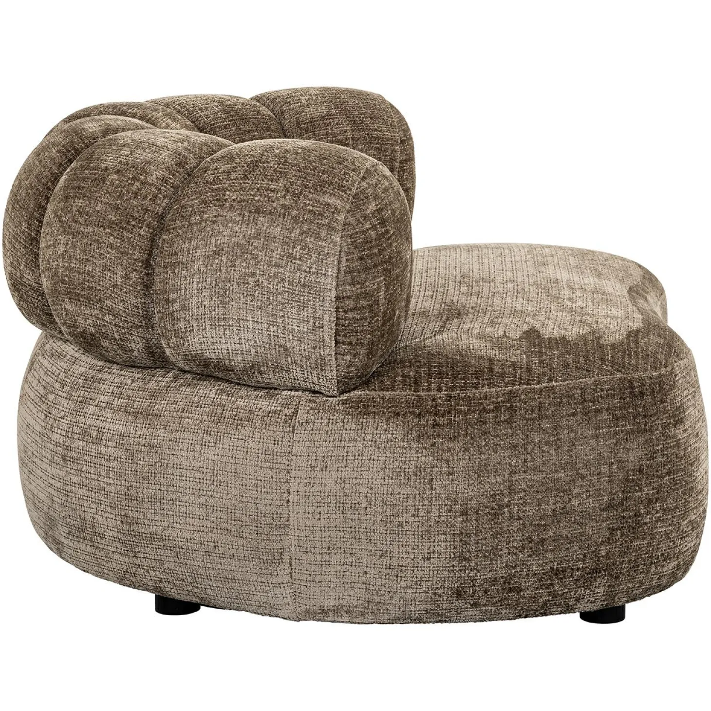 Fauteuil Penelope Chenille - Stone - Loft24.nl