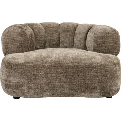 Fauteuil Penelope Chenille - Stone - Loft24.nl
