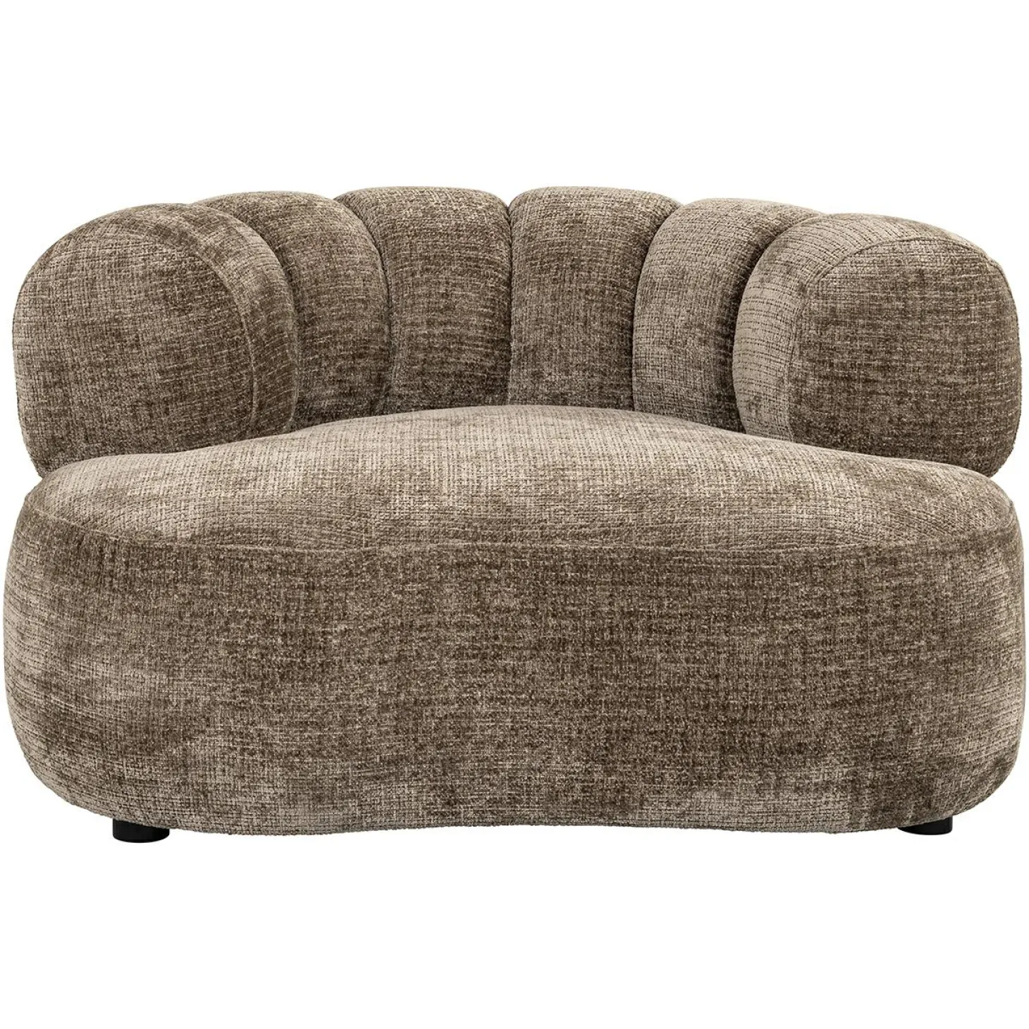Fauteuil Penelope Chenille - Stone - Loft24.nl