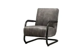 Fauteuil Riva - Antraciet - Loft24.nl