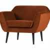 Fauteuil Rocco Velvet - Roest - Loft24.nl