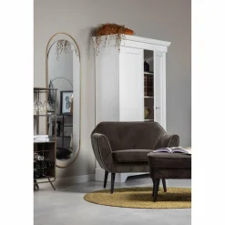 Fauteuil Rocco Velvet - Warm groen - Loft24.nl