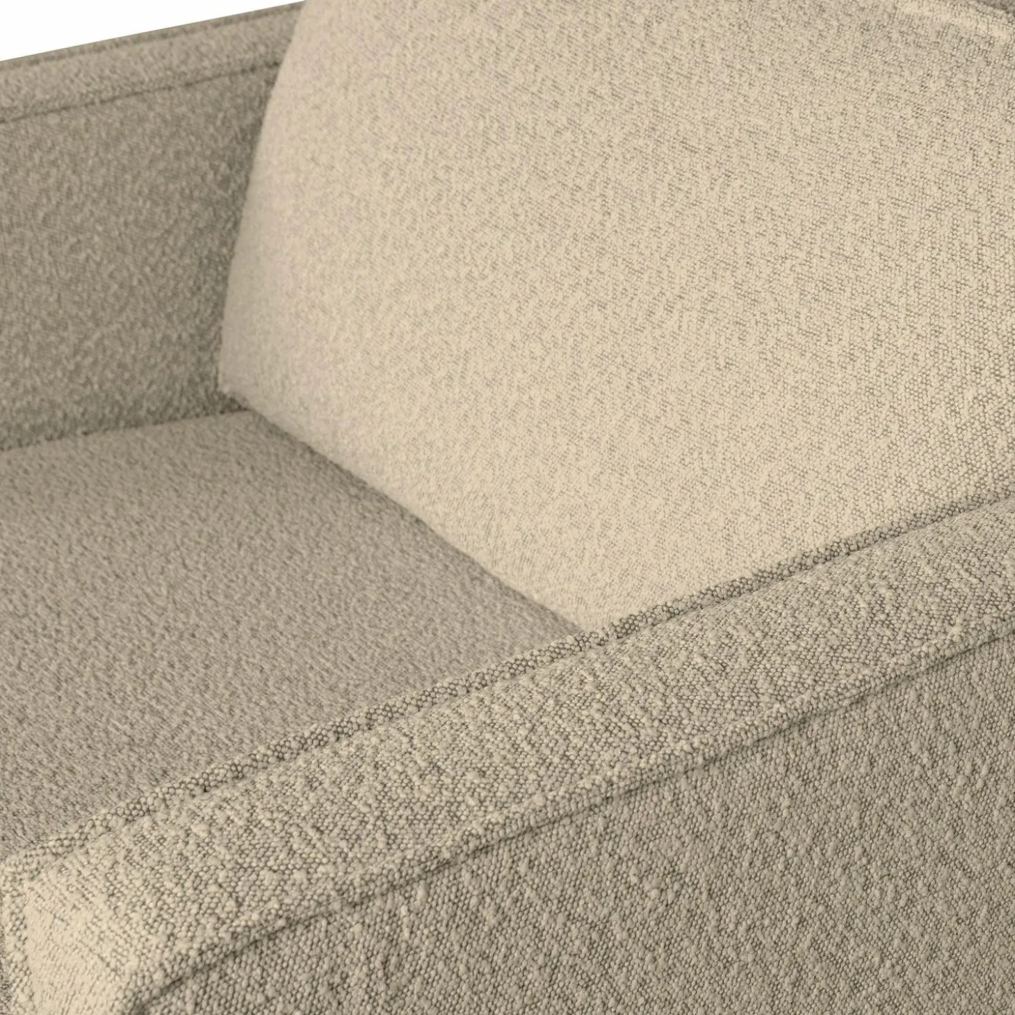 Fauteuil Rodeo Bouclé - Beige - Loft24.nl