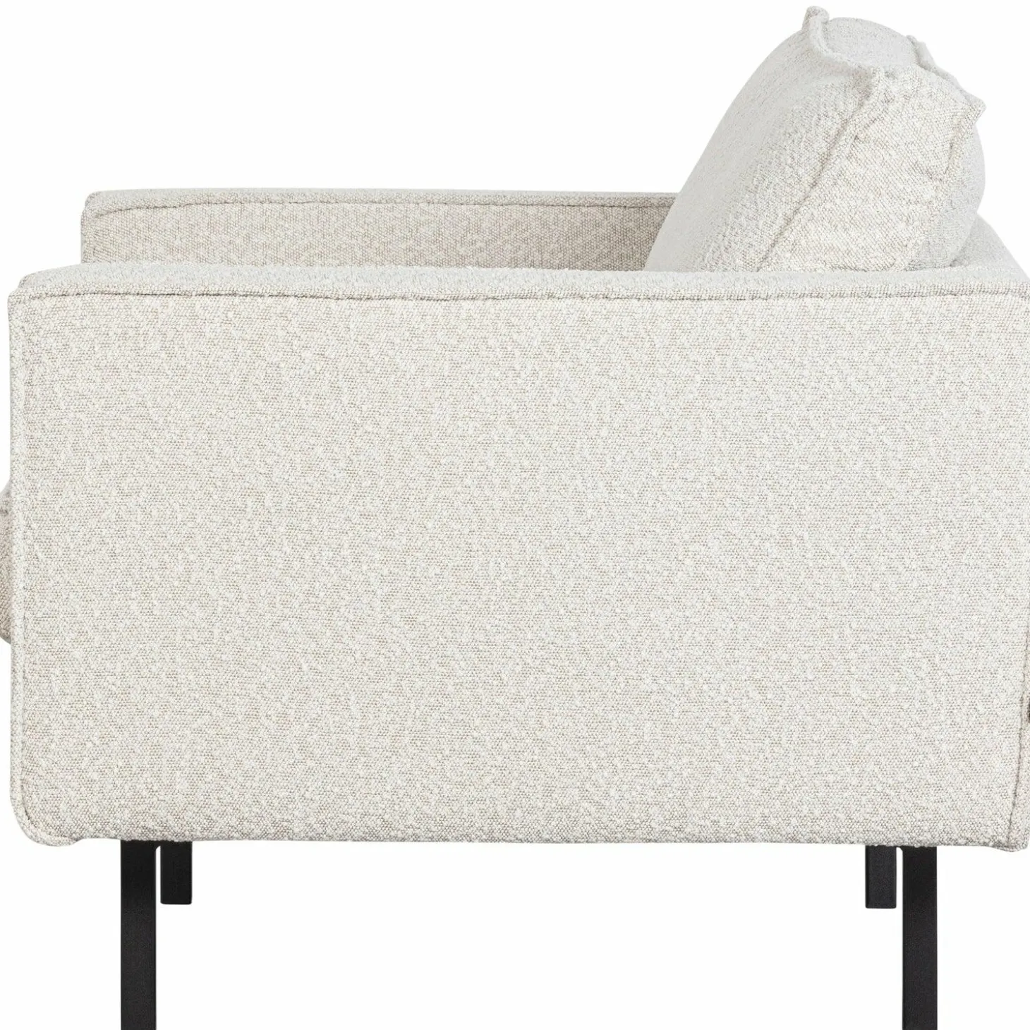 Fauteuil Rodeo Bouclé - Naturel - Loft24.nl