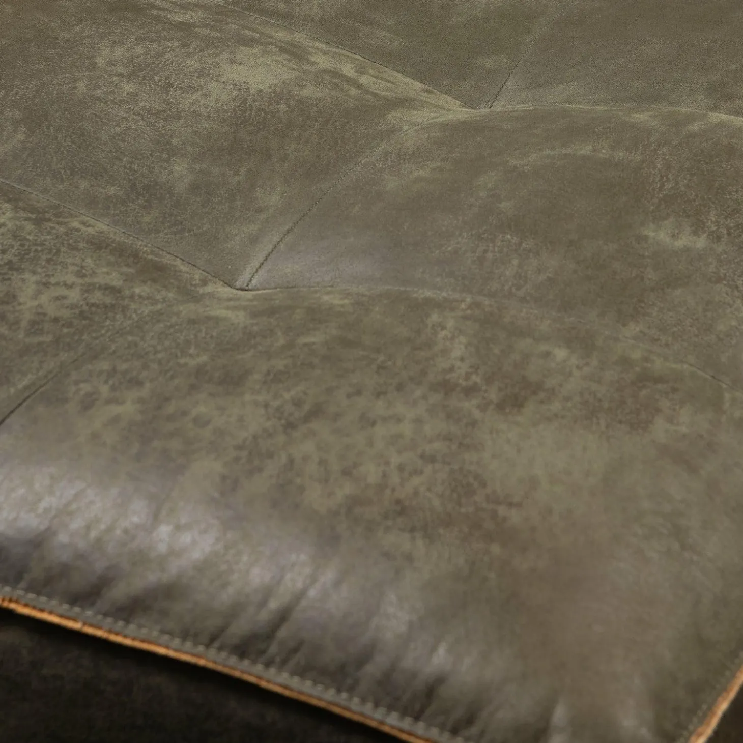 Fauteuil Rodeo Classic Gerecycled Leer - Army - Loft24.nl