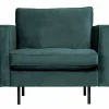 Fauteuil Rodeo Classic Velvet - Teal - Loft24.nl