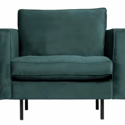 Fauteuil Rodeo Classic Velvet - Teal - Loft24.nl