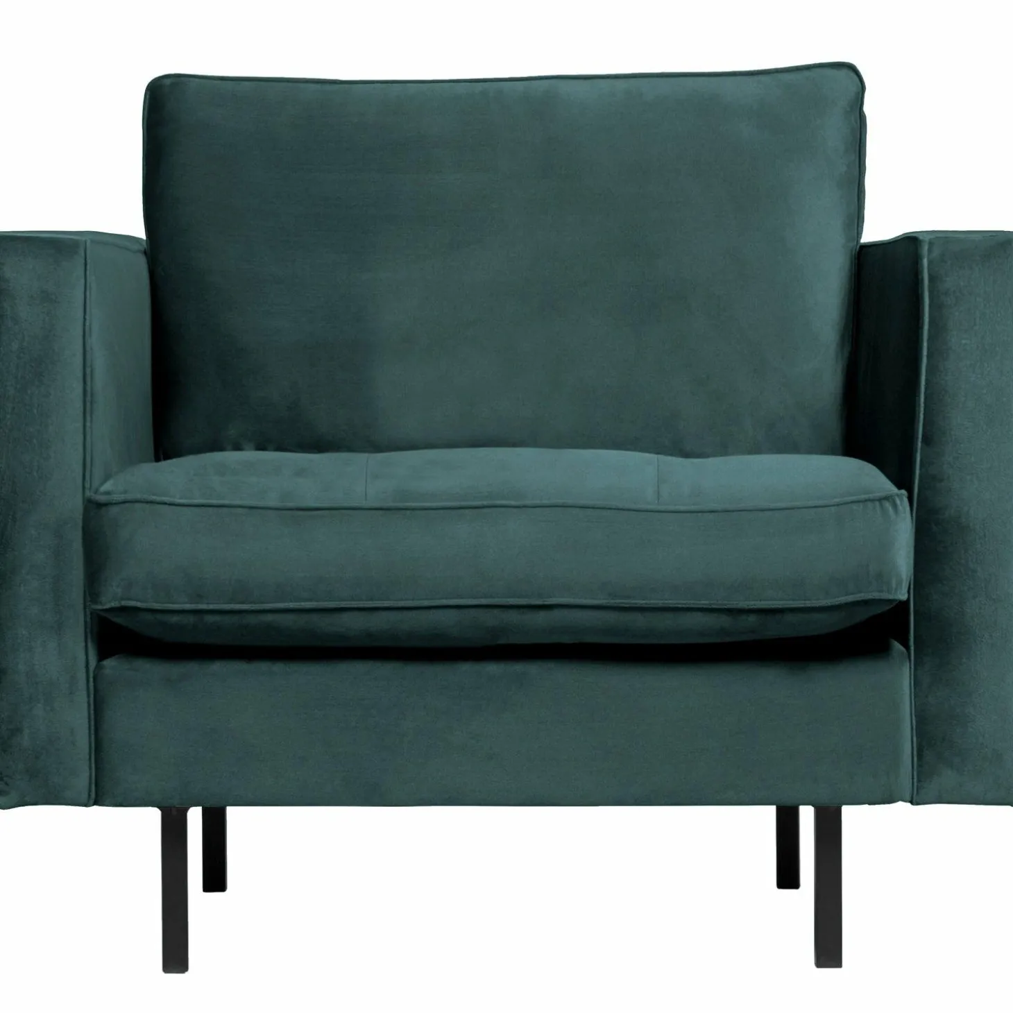 Fauteuil Rodeo Classic Velvet - Teal - Loft24.nl