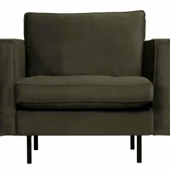Fauteuil Rodeo Classic Velvet - Donkergroen - Loft24.nl