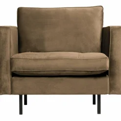 Fauteuil Rodeo Classic Velvet - Taupe - Loft24.nl