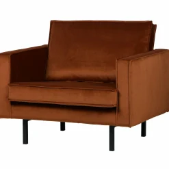 Fauteuil Rodeo Velvet - Roest - Loft24.nl