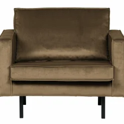 Fauteuil Rodeo Velvet - Taupe - Loft24.nl