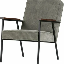 Fauteuil Sally - Vergrijsd Groen - Loft24.nl