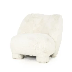 Fauteuil Samson Fluffy - Beige - Loft24.nl