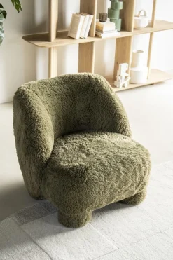 Fauteuil Samson Fluffy - Beige - Loft24.nl