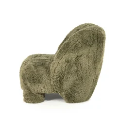 Fauteuil Samson Fluffy - Groen - Loft24.nl