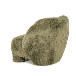 Fauteuil Samson Fluffy - Groen - Loft24.nl