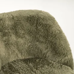Fauteuil Samson Fluffy - Groen - Loft24.nl