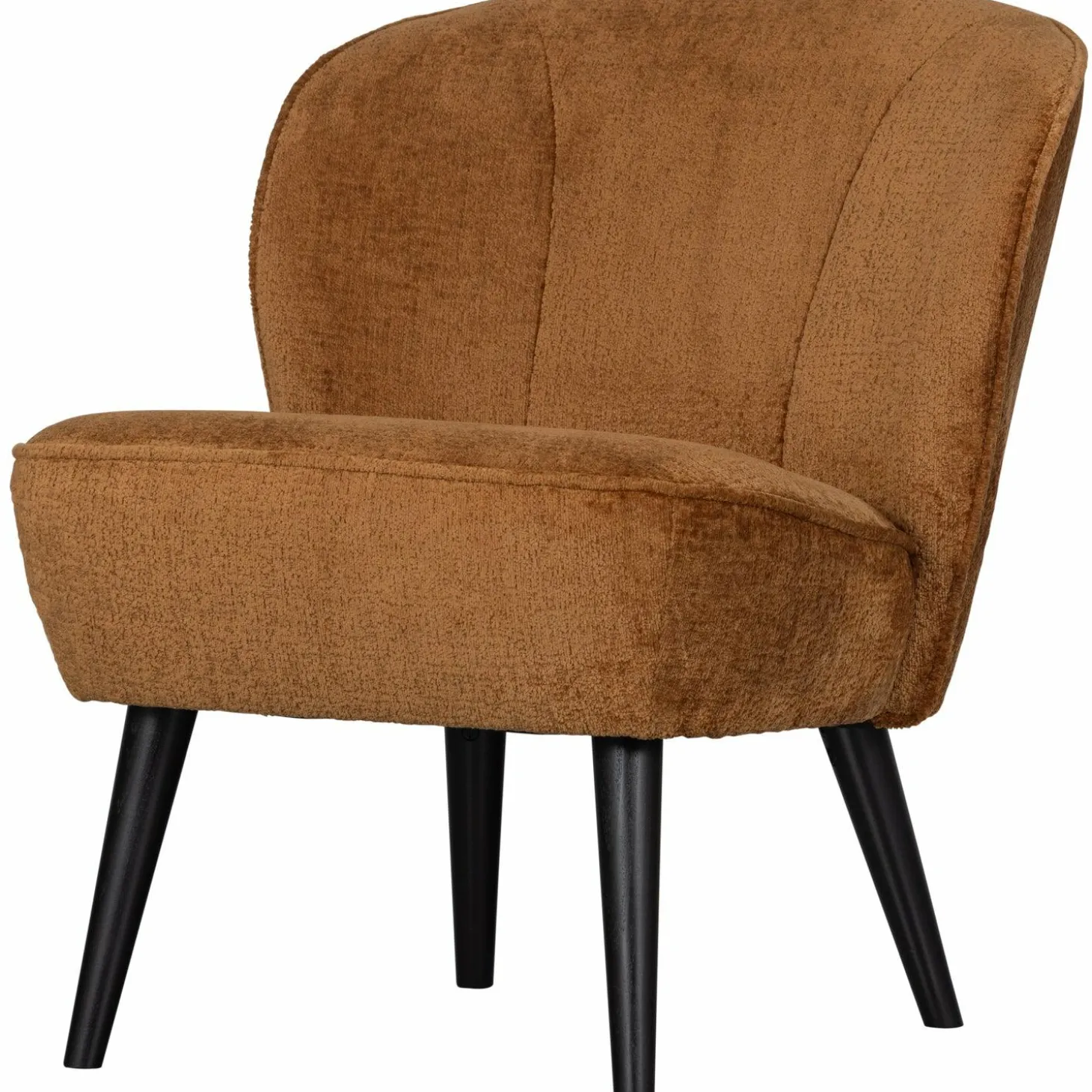 Fauteuil Sara Chenille - Cognac - Loft24.nl