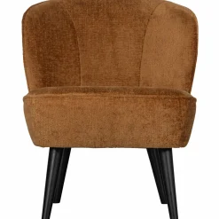 Fauteuil Sara Chenille - Cognac - Loft24.nl