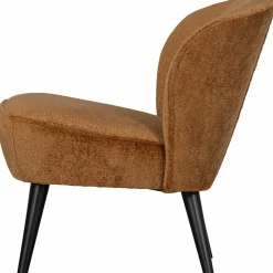 Fauteuil Sara Chenille - Cognac - Loft24.nl