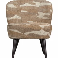 Fauteuil Sara Geweven - Camouflage Groen - Loft24.nl