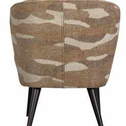 Fauteuil Sara Geweven - Camouflage Groen - Loft24.nl