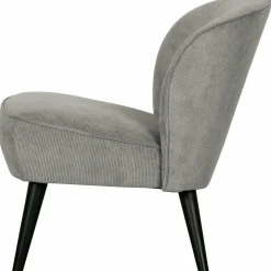 Fauteuil Sara Rib - Vergrijsd Groen - Loft24.nl