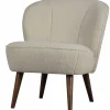 Fauteuil Sara Teddy - Off White - Loft24.nl