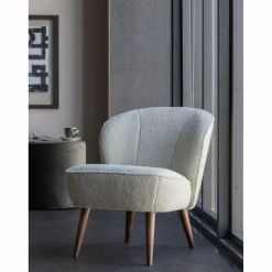 Fauteuil Sara Teddy - Off White - Loft24.nl