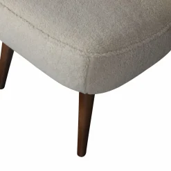 Fauteuil Sara Teddy - Off White - Loft24.nl