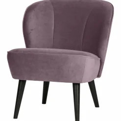 Fauteuil Sara Velvet - Lilla - Loft24.nl