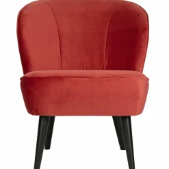 Fauteuil Sara Velvet - Raspberry - Loft24.nl