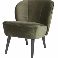 Fauteuil Sara Velvet - Warm Groen - Loft24.nl