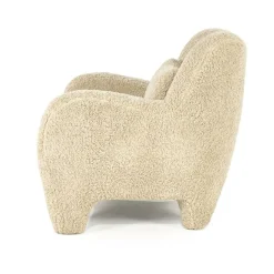 Fauteuil Shaun Sheep stof - Taupe - Loft24.nl