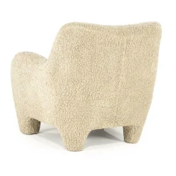 Fauteuil Shaun Sheep stof - Taupe - Loft24.nl