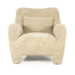 Fauteuil Shaun Sheep stof - Taupe - Loft24.nl