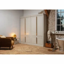 Fauteuil Statement met armleuning Fluweel - Honing Geel - Loft24.nl