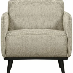Fauteuil Statement met Armleuning Structure Velvet - Wheatfield - Loft24.nl