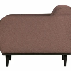 Fauteuil Statement met armleuning Bouclé - Coffee - Loft24.nl