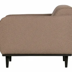 Fauteuil Statement met armleuning Bouclé - Nougat - Loft24.nl