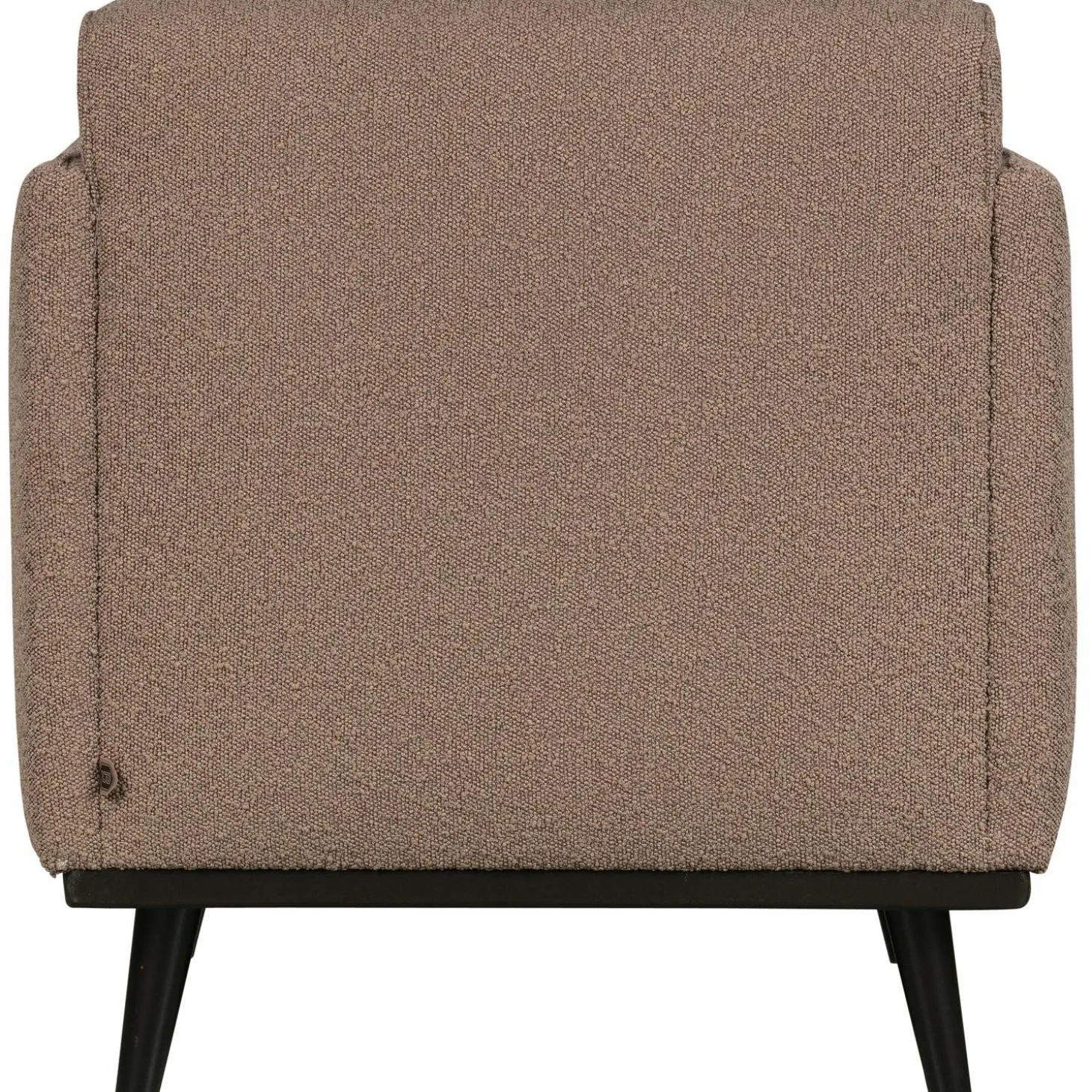 Fauteuil Statement met armleuning Bouclé - Nougat - Loft24.nl