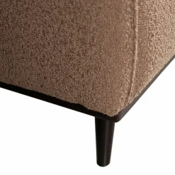 Fauteuil Statement met armleuning Bouclé - Nougat - Loft24.nl