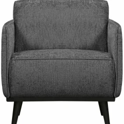 Fauteuil Statement met Armleuning Structure Velvet - Mountain - Loft24.nl