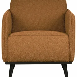 Fauteuil Statement met armleuning Bouclé - Butter - Loft24.nl