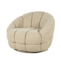 Fauteuil Tina Bouclé - Beige - Loft24.nl