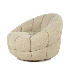 Fauteuil Tina Bouclé - Beige - Loft24.nl