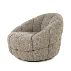 Fauteuil Tina Bouclé - Taupe - Loft24.nl