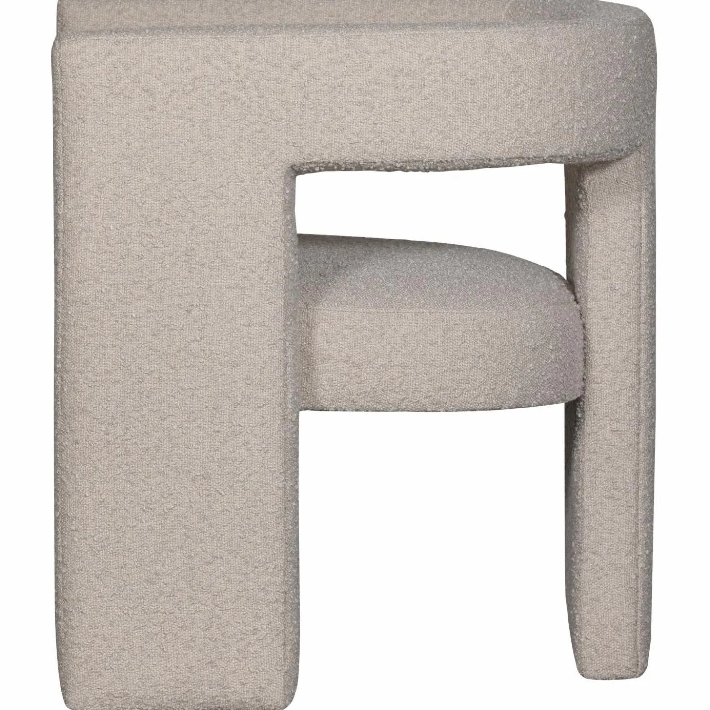 Fauteuil Tiwa Bouclé - Beige - Loft24.nl