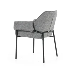 Fauteuil Tony Bouclé - Grijs (showroom model) - Loft24.nl